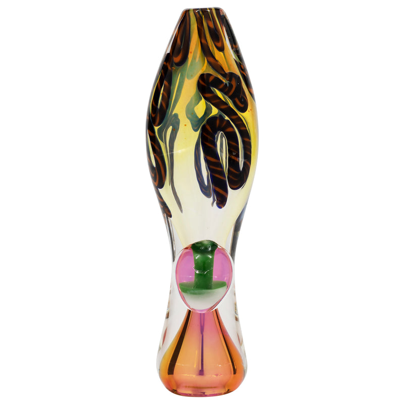 LA Pipes The "Fun-Guy" Glass Chillum - Headshop.com