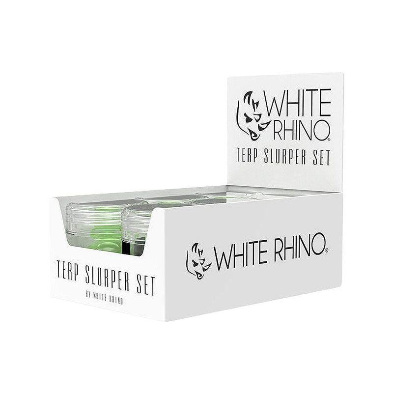 White Rhino Terp Slurper Marble Set | 3pc | 6ct Display - Headshop.com