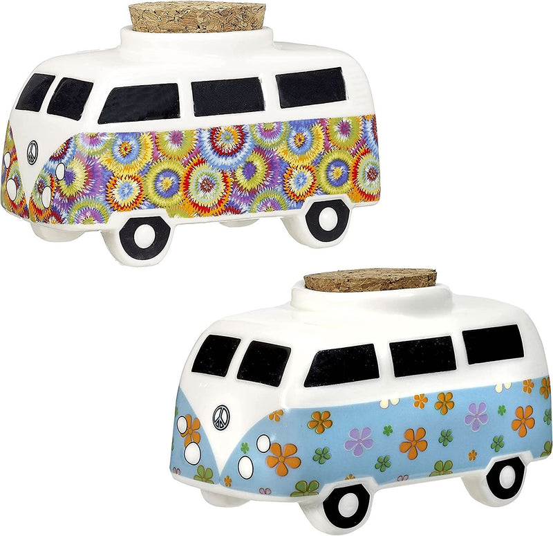 FASHIONCRAFT Vintage Bus Stash Jars - Set of 2 - Headshop.com