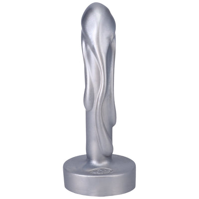 Tantus Mini Magma 5 in. Fantasy Dildo Firm Silver