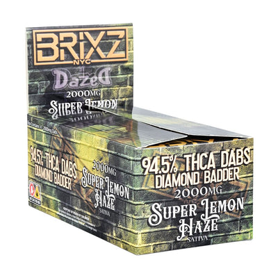 Dazed Brixz NYC THCA Diamond Badder | 2000mg | 4ct - Headshop.com