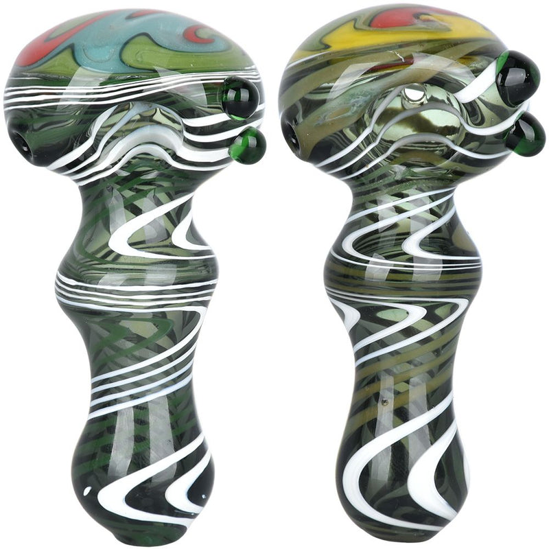 Time is a Disc Wig Wag Hand Pipe - 4" - Headshop.com