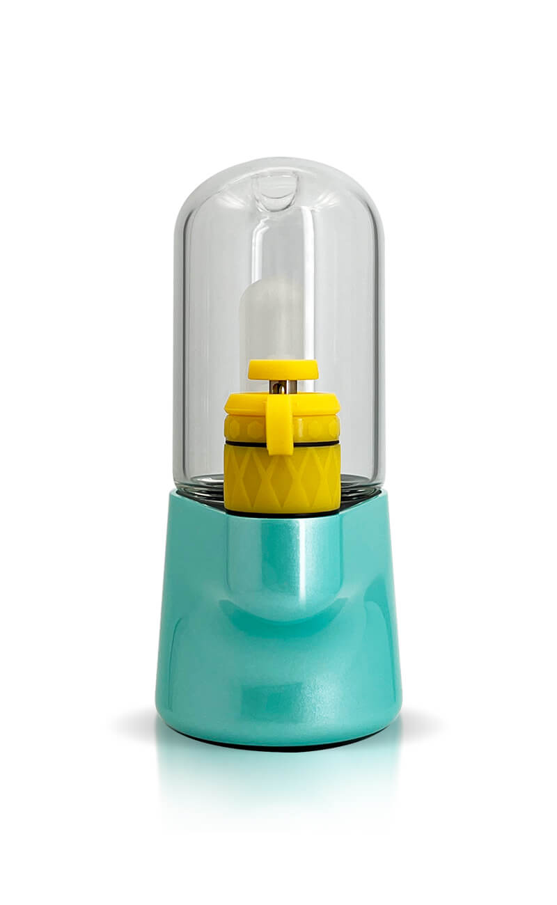 Bomb Pro Portable Electric Dab Rig-Teal - Headshop.com