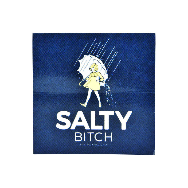 Salty Bitch Sticker - 4"x4" - Headshop.com