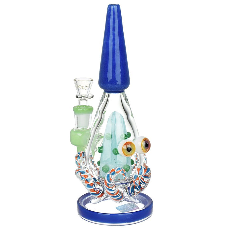 Lookah Glass Octo Water Pipe - 9.5" / 14mm F - Headshop.com