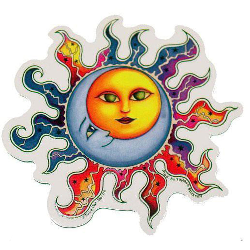 Dan Morris Sun & Moon Sticker - Headshop.com