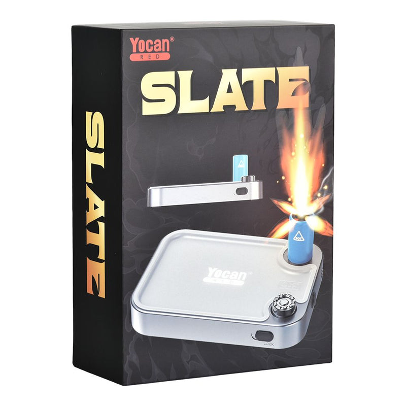 Yocan Red Slate 2-in-1 Torch And Tray | 5.7" x 4.1" - Headshop.com