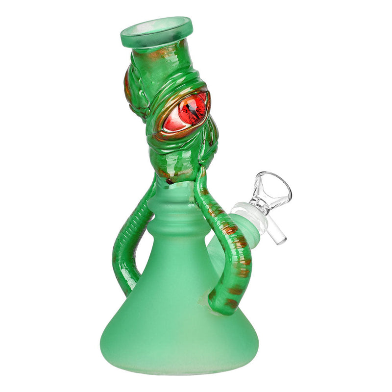 Bleary Eyed Beastie 3D Painted Beaker Water Pipe - 7.5" / Styles Vary - Headshop.com