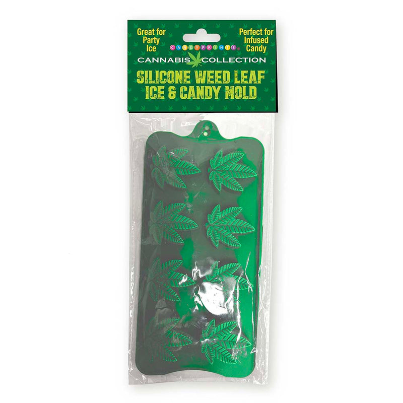 Cannabis Leaf Shape Silicone Cooking or Ice Mold - Headshop.com