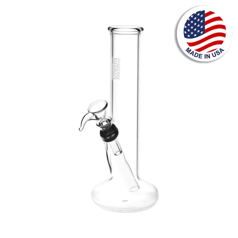 Phoenix Rising Pillar Of Smoke Beaker Water Pipe - 7.75" / Clear - Headshop.com