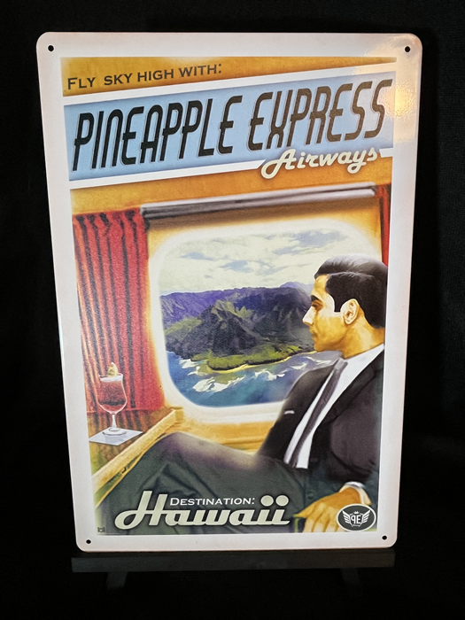 Pineapple Express Air 20 cm x 30 cm Aluminum Sign - Headshop.com