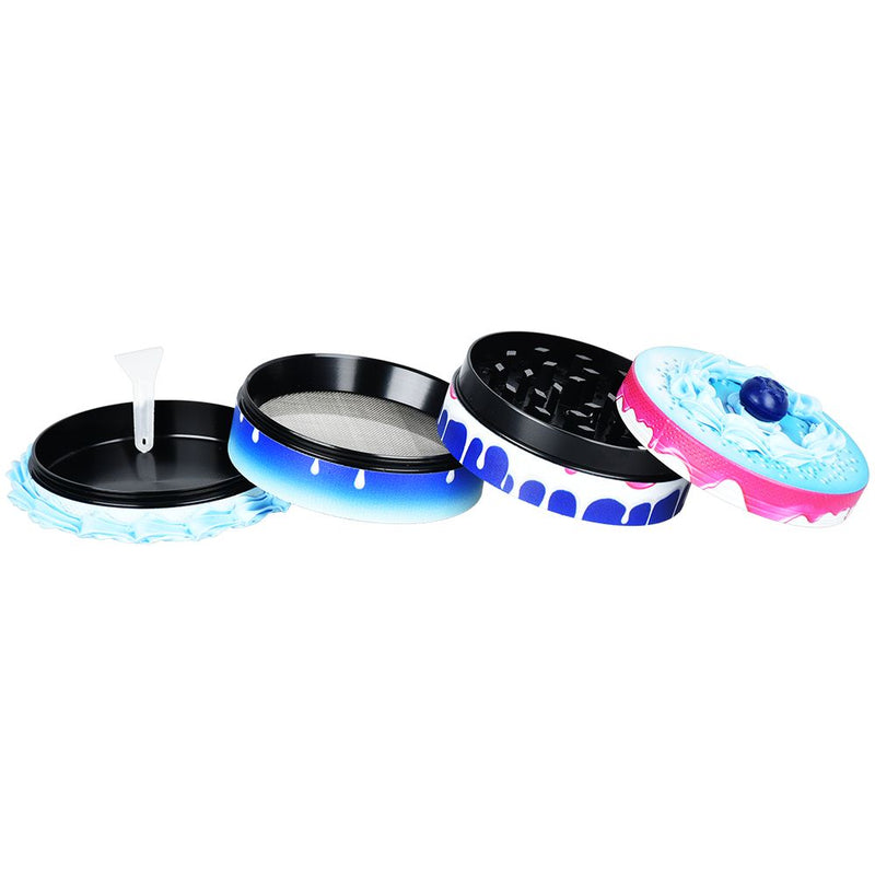 Birthday Cake Grinder | 4pc | 2.5" - Headshop.com