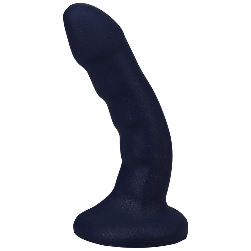 Tantus Curve 6.5 in. Dildo Medium-Firm Sapphire