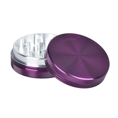 SharpStone Solid Top Metal Grinder | 2pc | 2.2" - Headshop.com