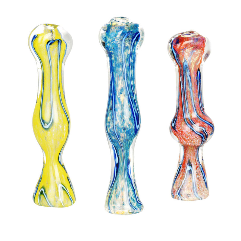 Summertime Chill Fritted Glass Taster - 3.5" / Colors Vary - Headshop.com