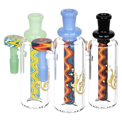 Pulsar Flowing Fantasy Wig Wag Ash Catcher | 14mm | 90 Degree - Headshop.com