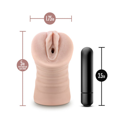 EnLust Ayumi Vibrating Stroker Beige