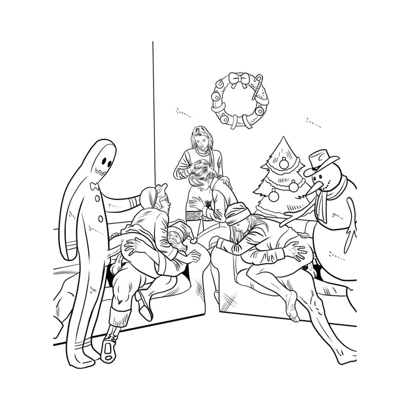 The Dirtiest Christmas Coloring Book Ever