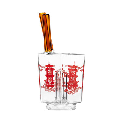 Hemper Chinese Takeout Glass Attachment for Puffco Peak & Peak Pro - 5.25