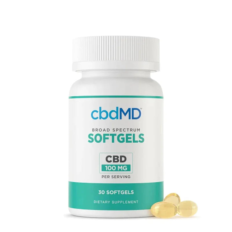 cbdMD CBD Softgel Capsules (3000MG - 6000MG) - Headshop.com