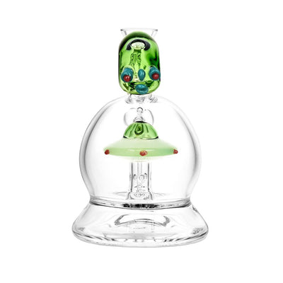 Toke Me To Your Weeder UFO Water Pipe - 5" / 14mm F / Colors Vary - Headshop.com