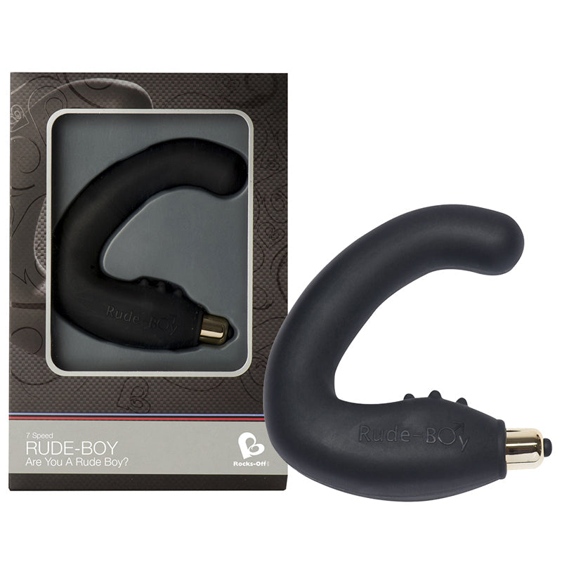 Rocks Off Rude Boy Prostate Massager (Black)