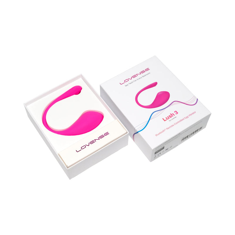 Lovense Lush 3 Bluetooth Remote-Controlled Egg Vibrator