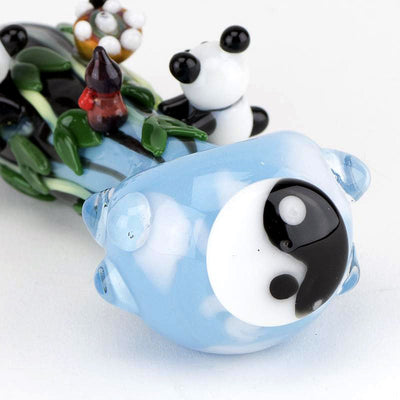 Empire Glassworks Spoon Pipe - 4.75" / Climbing Pandas - Headshop.com