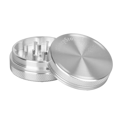 SharpStone Solid Top Metal Grinder | 2pc | 2.2" - Headshop.com