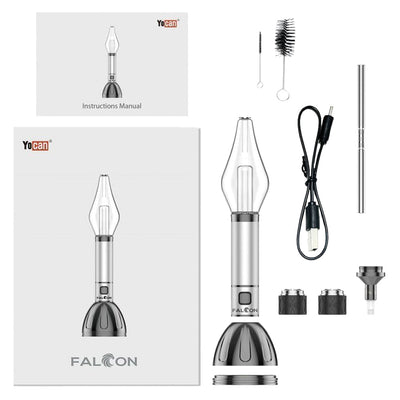 Yocan Falcon 6 in 1 Concentrate/Dry Herb Vaporizer - Headshop.com