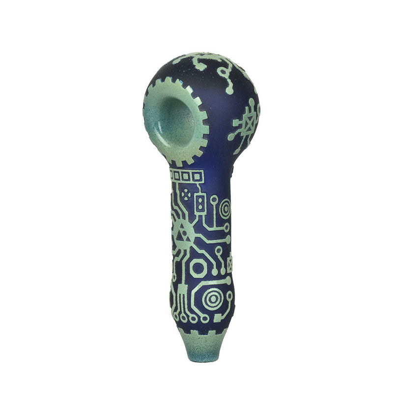 Milkyway Glass Circuitboard Color Hand Pipe - 4.5" - Headshop.com