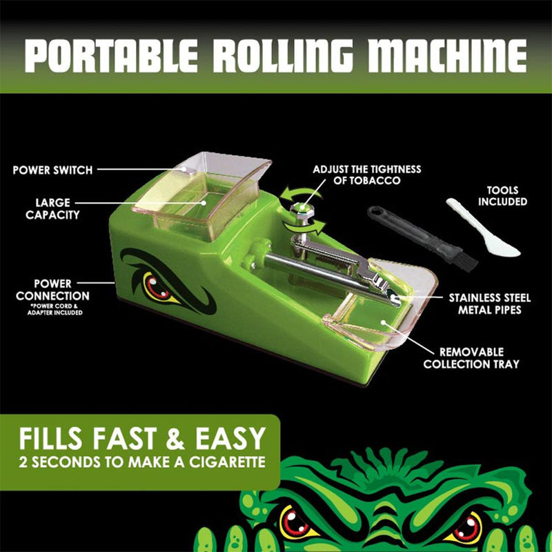 Smokezilla Portable Rolling Machine 4ct - Headshop.com