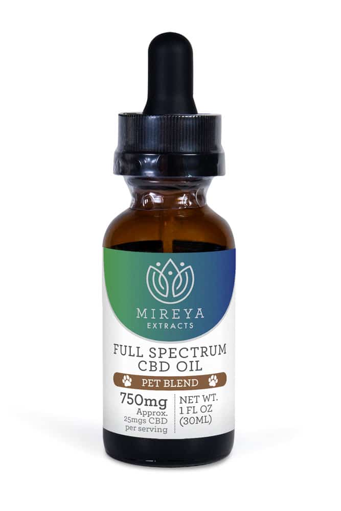 Mireya Extracts Extra Strength Pet CBD Oil 750mg