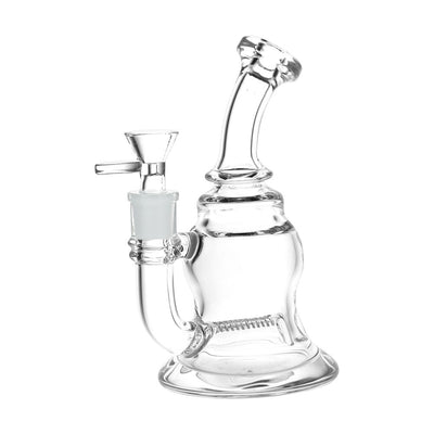 Purity Hourglass Glass Water Pipe - 6.75" / 14mm F - Headshop.com