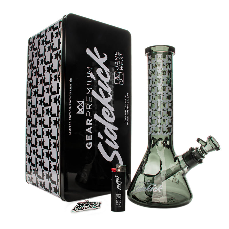 Jane West Limited Edition Sidekick Bong by GEAR Premium® - Headshop.com