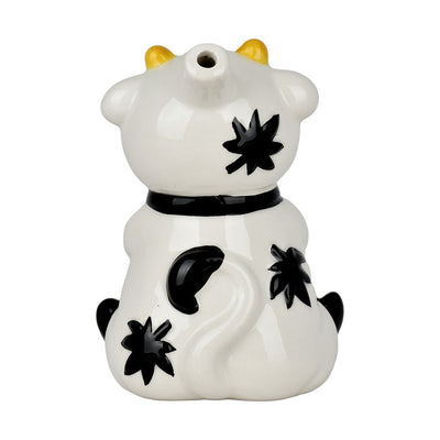 Stoned Cow Ceramic Hand Pipe - 5.25"