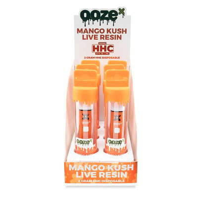 OozeX HHC Disposable Vape | 2ml | 6pc Display - Headshop.com