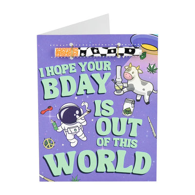 KushKards One Hitter Greeting Card