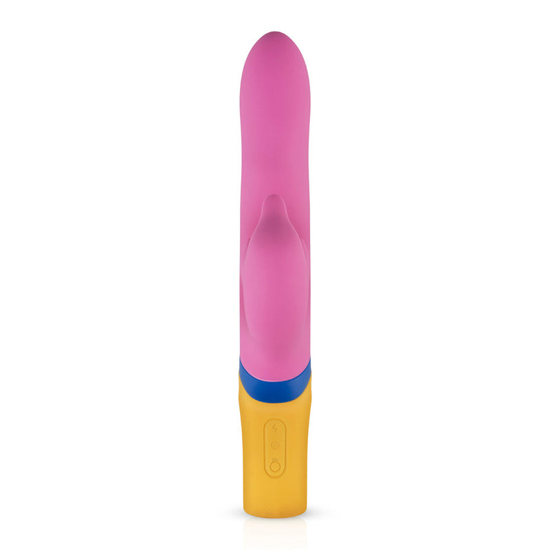 PMV20 Copy Dolphin Vibrator Silicone Pink