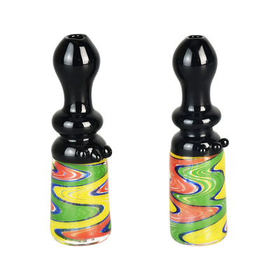 Rasta Dream Machine Chillum Pipe - 3.25" - Headshop.com