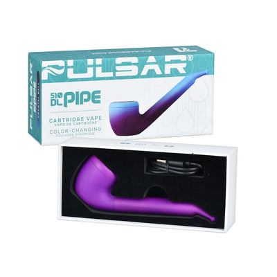 Pulsar 510 DL Pipe Variable Voltage Cartridge Vape | 650mAh - Headshop.com