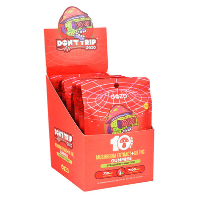 Dozo D9 Don't Trip Gummies | 7100mg | 10pc | 10pc Display - Headshop.com