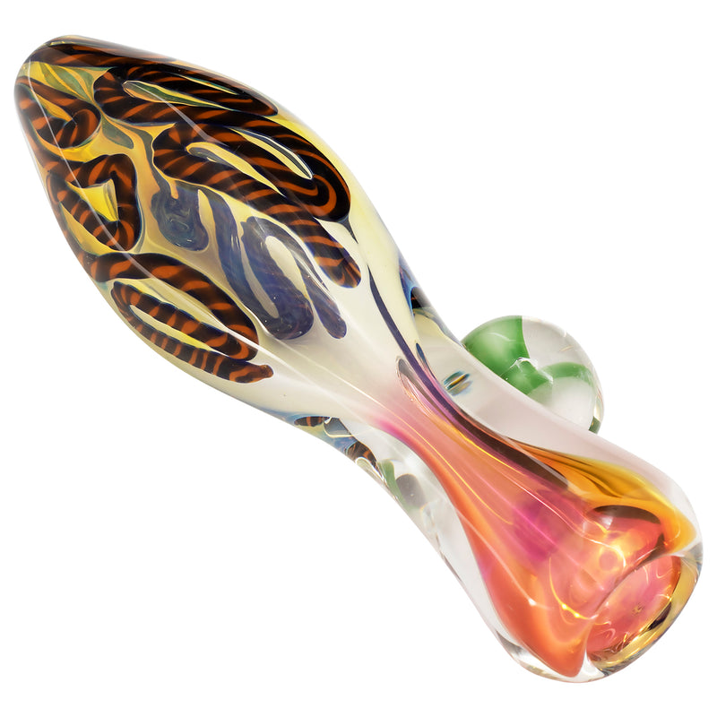 LA Pipes The "Fun-Guy" Glass Chillum - Headshop.com