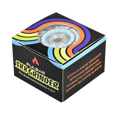 Pulsar SK8 Grinder - 3pc / 2.2" - Headshop.com