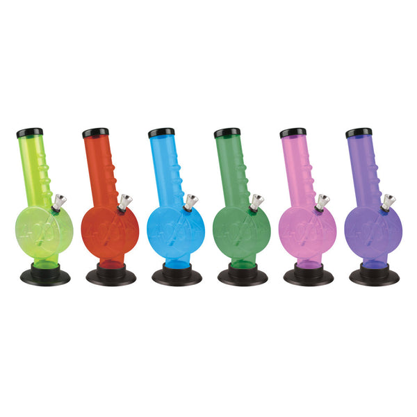 Disc Acrylic 9" 420 Water Pipe - Colors Vary