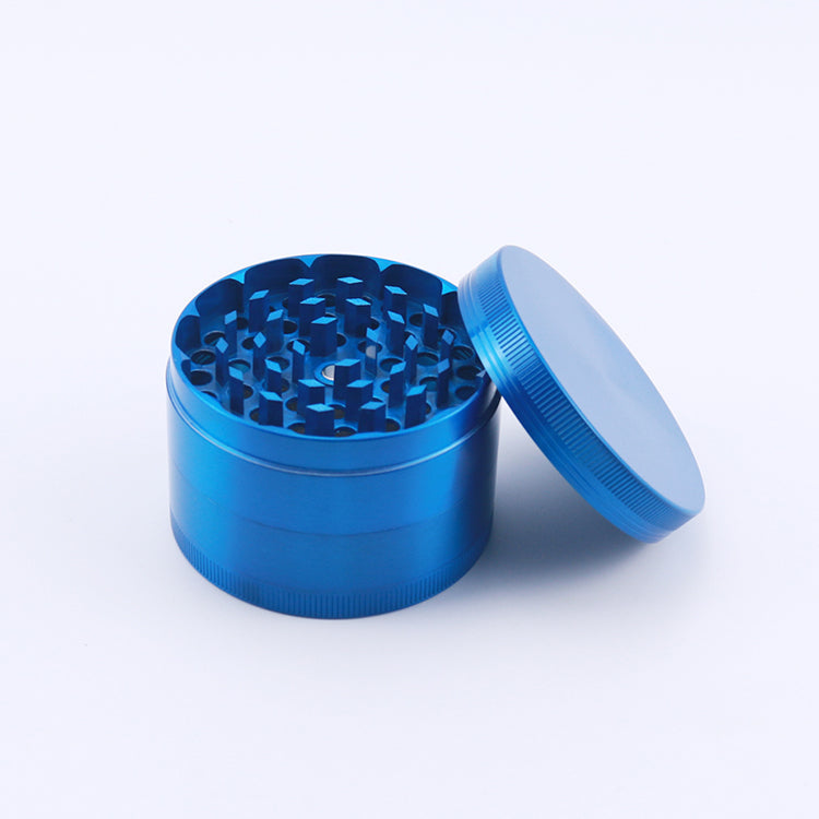 Large 4 Piece Zinc Alloy Metal Grinder - Headshop.com