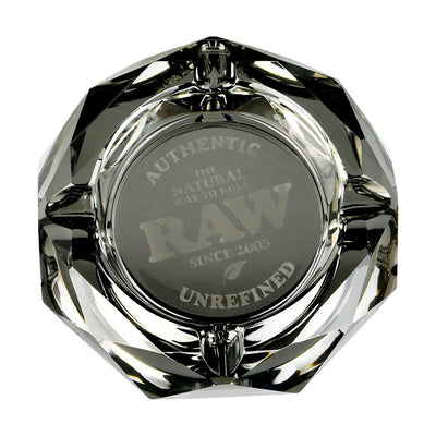 RAW Prism Glass Ashtray | 4.5" - Headshop.com