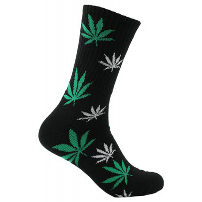 Mad Toro Socks | All Over Hemp Leaf - Headshop.com