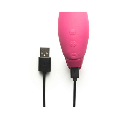 Je Joue Juno Rechargeable Silicone G-Spot Vibrator Fuchsia