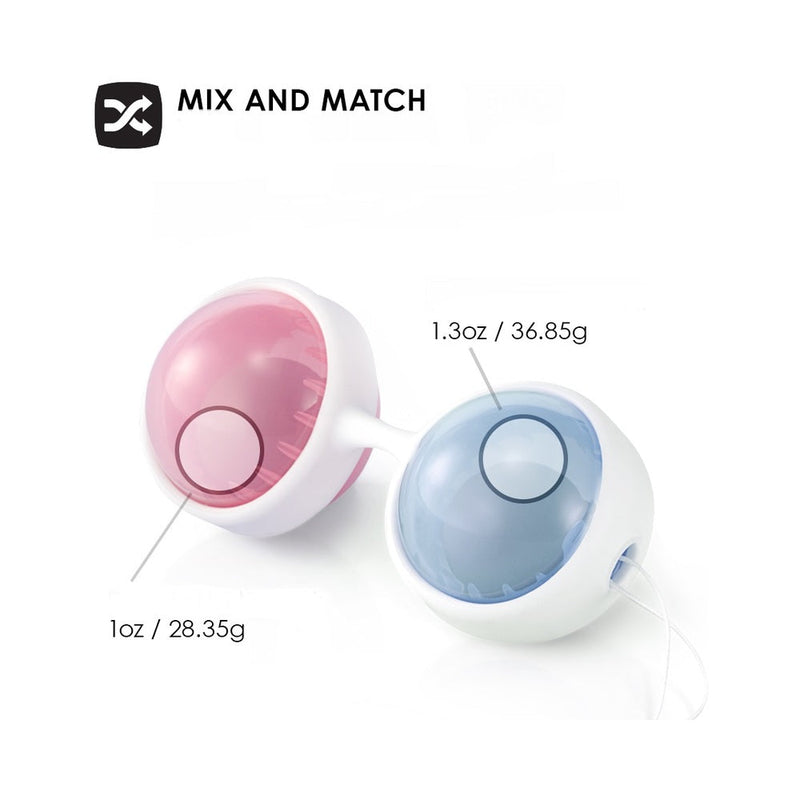 LELO BEADS Mini Kegel Balls Set Blue/Pink